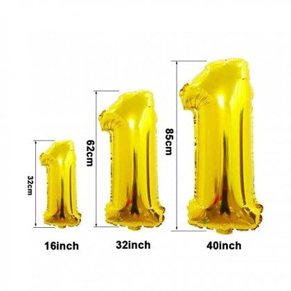 32 Inch Solid 4 Number Rosegold Foil Balloon - Image 3