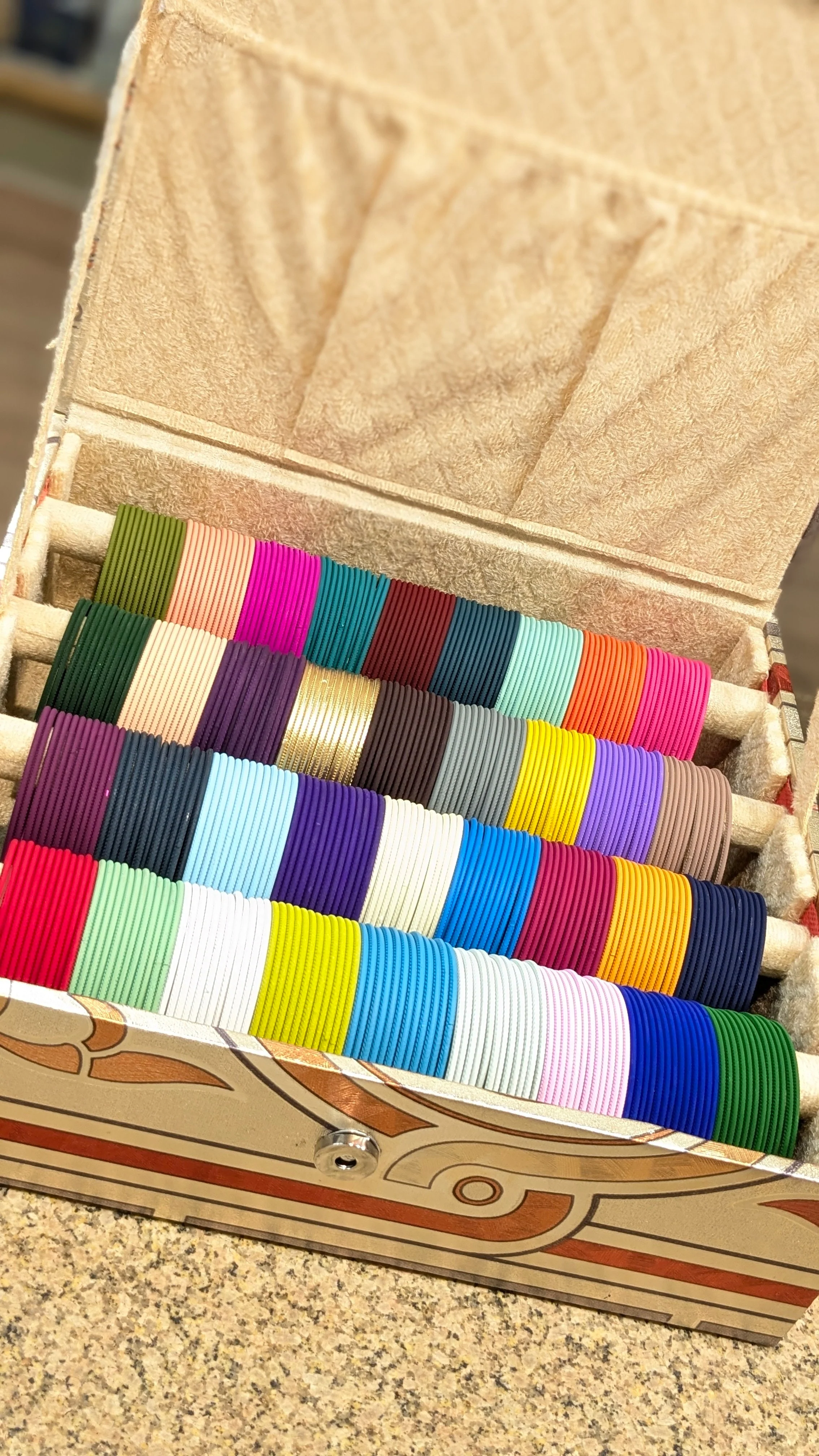 36 dozen bangles with organiser - Image 2