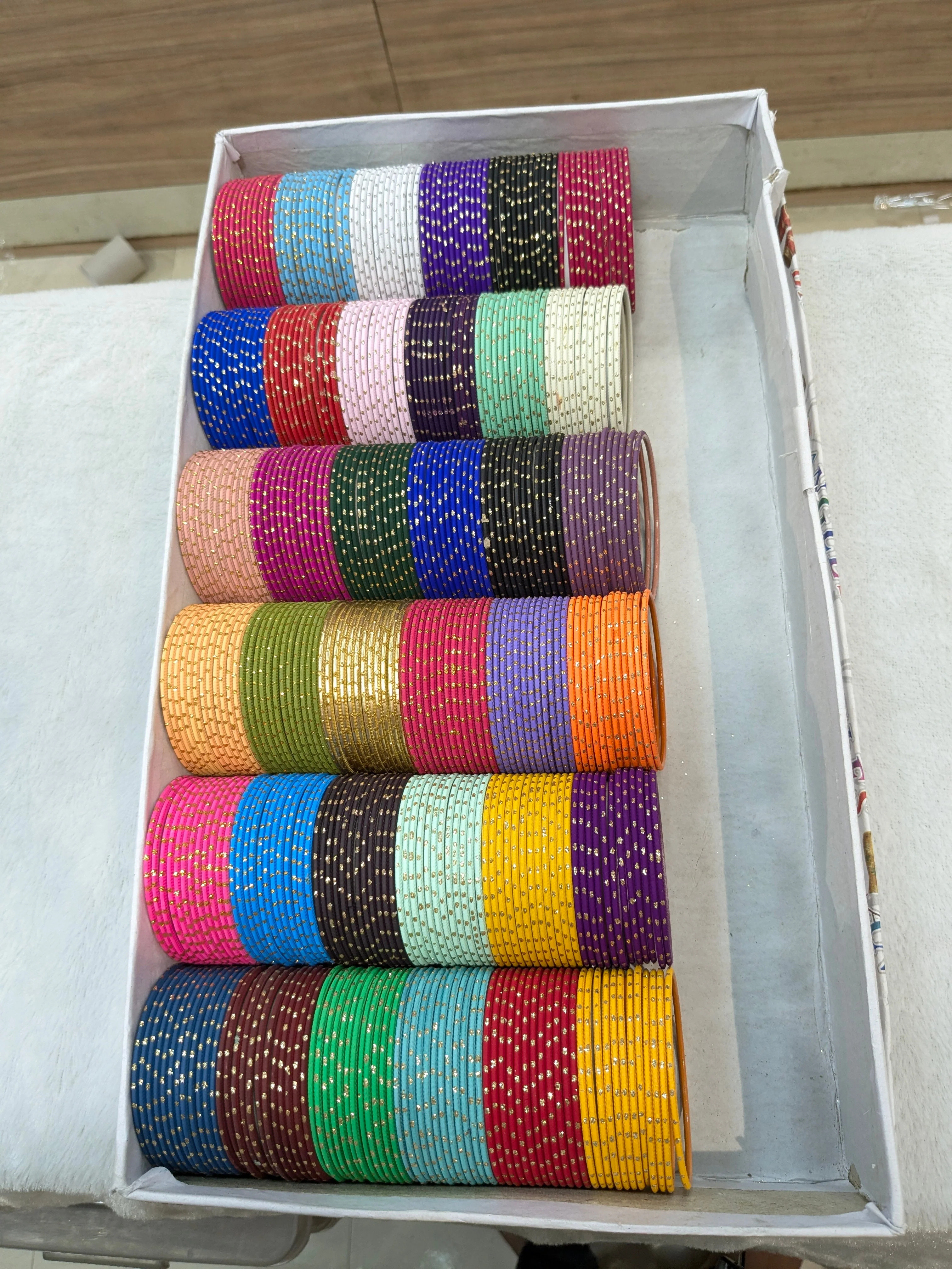 36 DOZEN DOTTED BANGLES