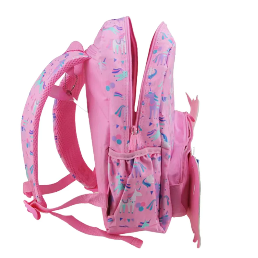 3D Design Backpack with Front Pocket for Kids (Unicorn) - Image 6