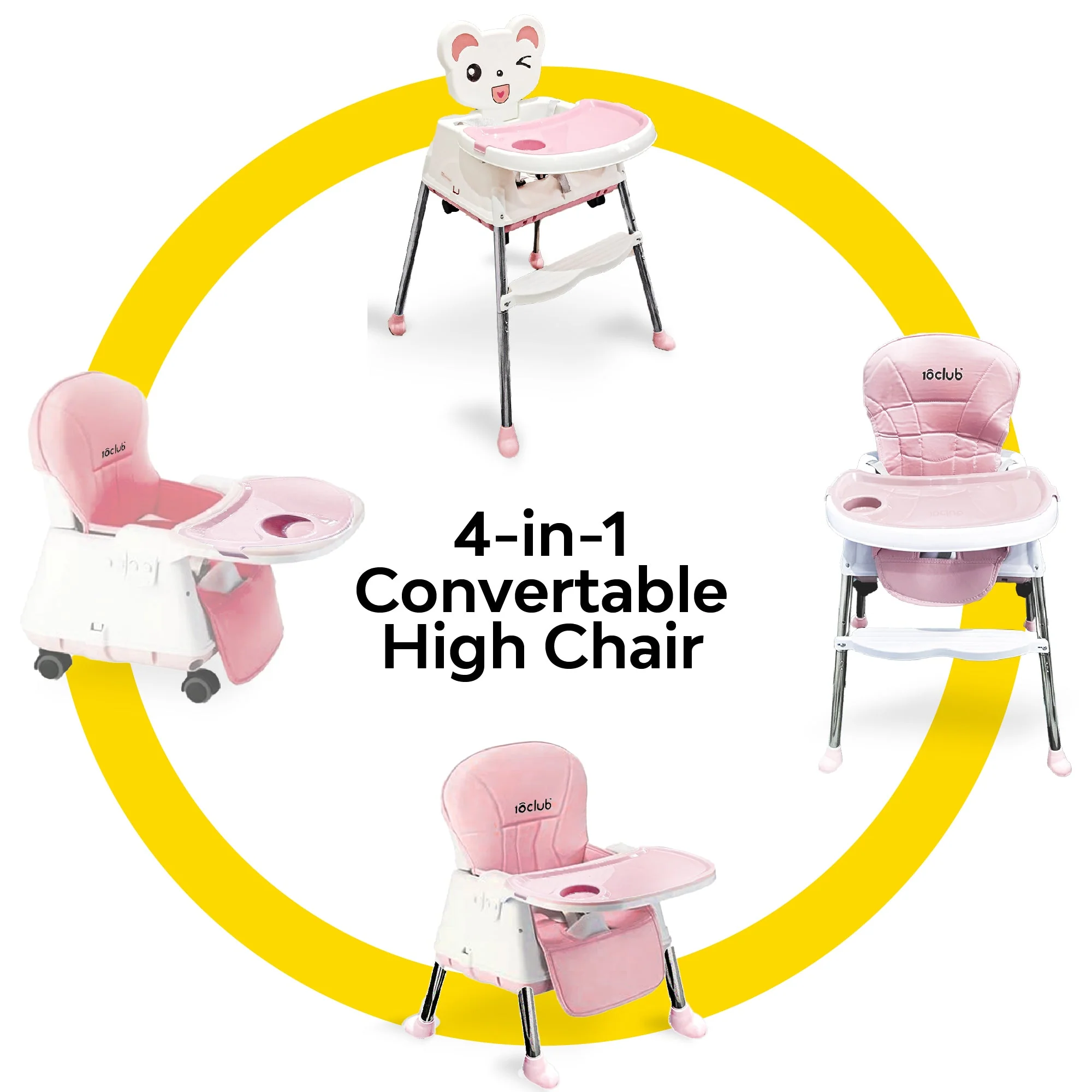 4-1N-1 Convertible High Chair - Image 11