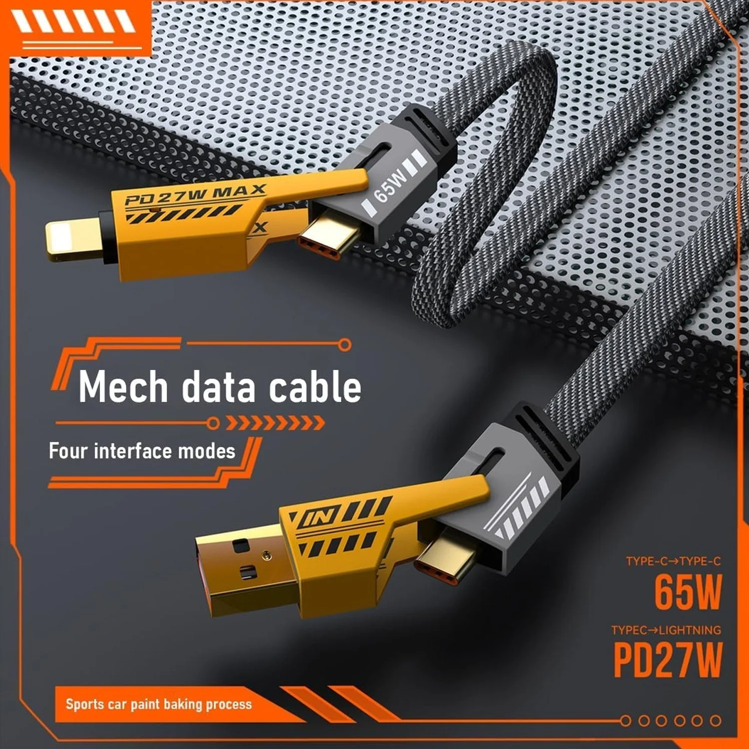 4 in 1 Fast Charging Cable (1 Pc / Loose) - Image 6