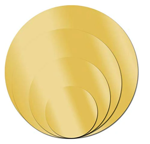 4 Inch Round Shape Acrylic Selfie Mirror (1mm) (Pack of 1) - Image 4