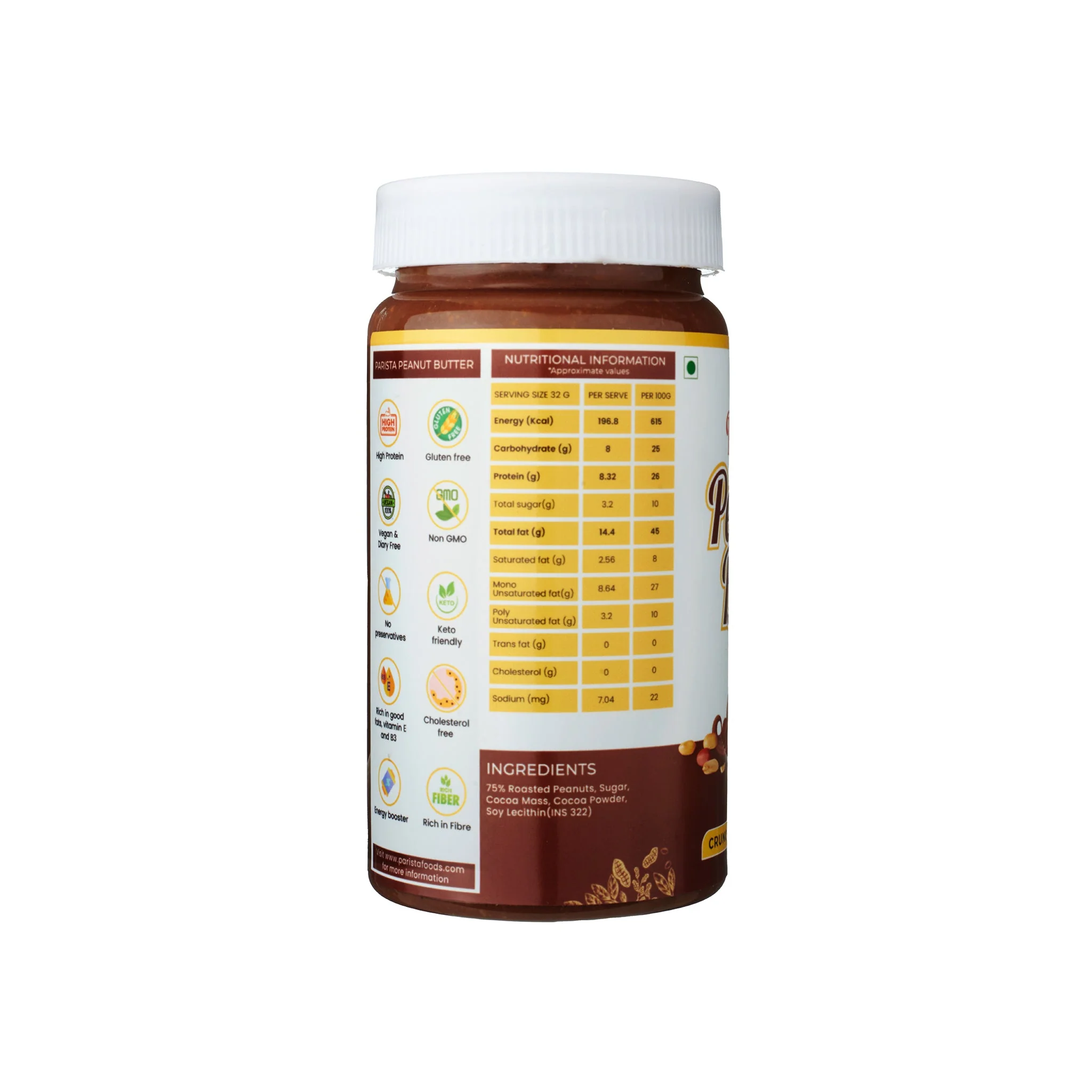 400G Creamy Dark Chocolate Peanut Butter - Image 8