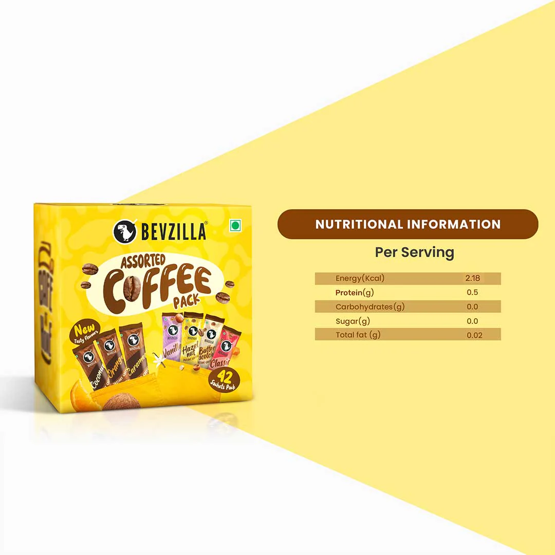 42 Sachets Assorted Coffee Powder Box - Image 5