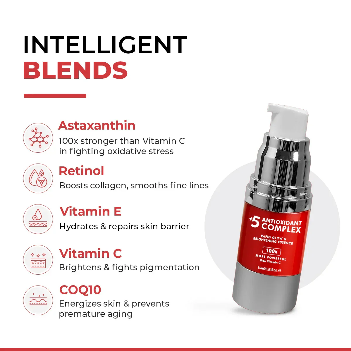 5 Antioxidant Serum Mini | 15 ML | Mini Sale - Image 3