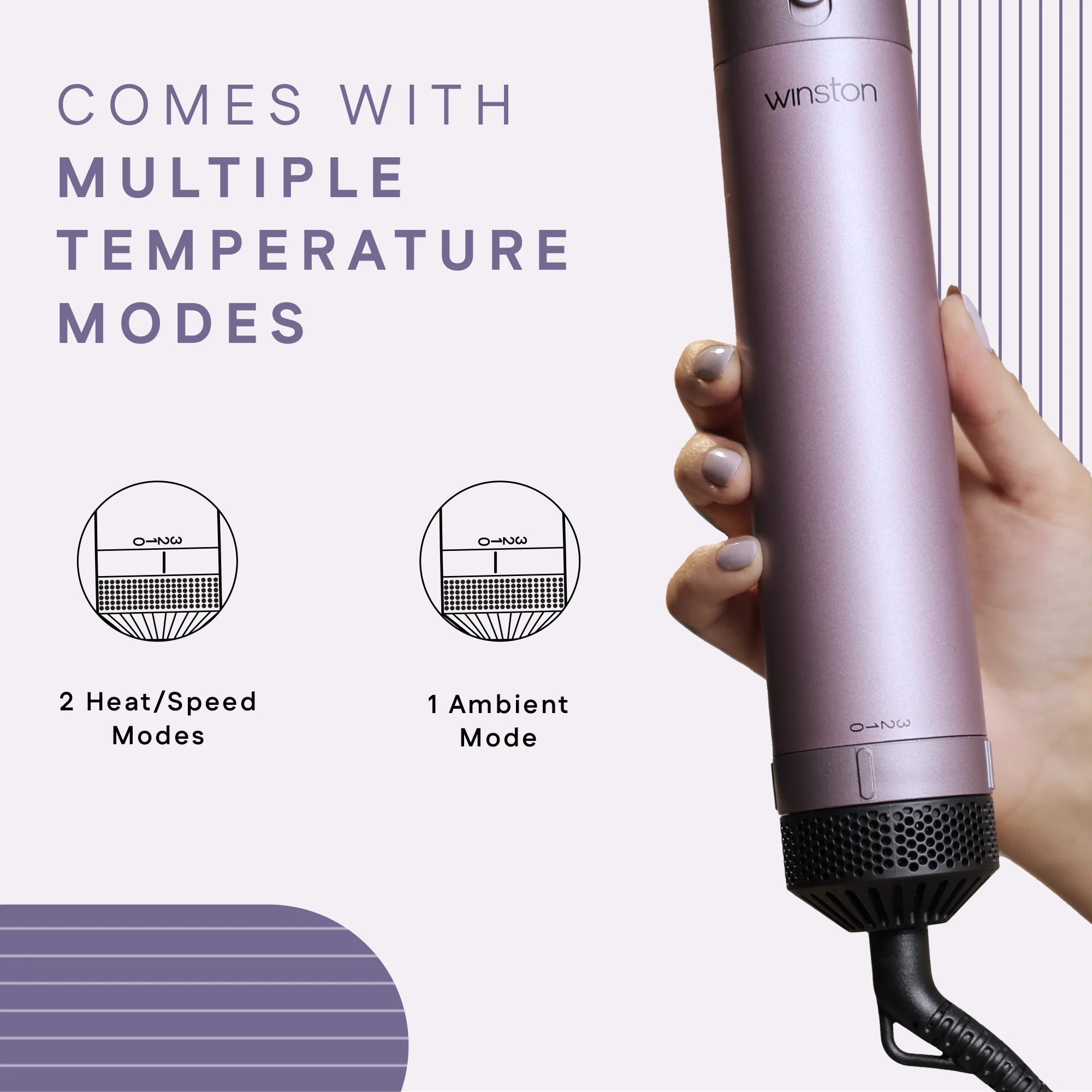 5 in 1 Hair Blow Brush - Image 9