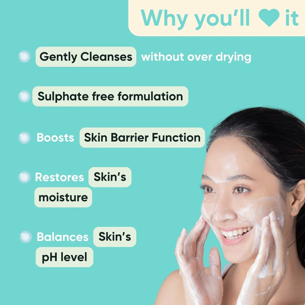 5% Niacinamide + Vitamin C Face Wash Gel | Brightening & Rejuvenating | Sulfate-Free | 200ml - Image 4