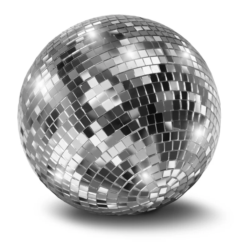 50cm Disco Mirror Ball (Silver) (Pack of 1) - Image 2