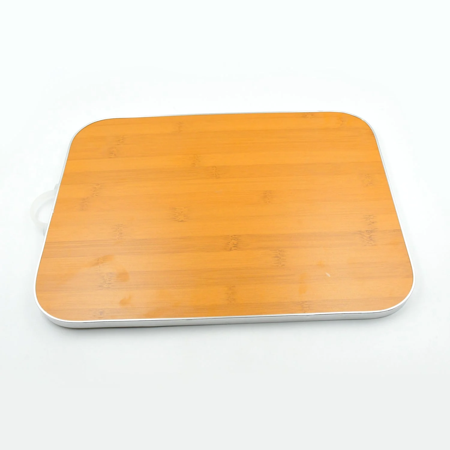 5793 Wooden Chopping Board Big Size Kitchen Chopping Board Household Cutting Board Knife Board Vegetable Cutting and Fruit Multi-purpose Steel Vs Wooden Sticky Board Cutting board For Kitchen Use - Image 4