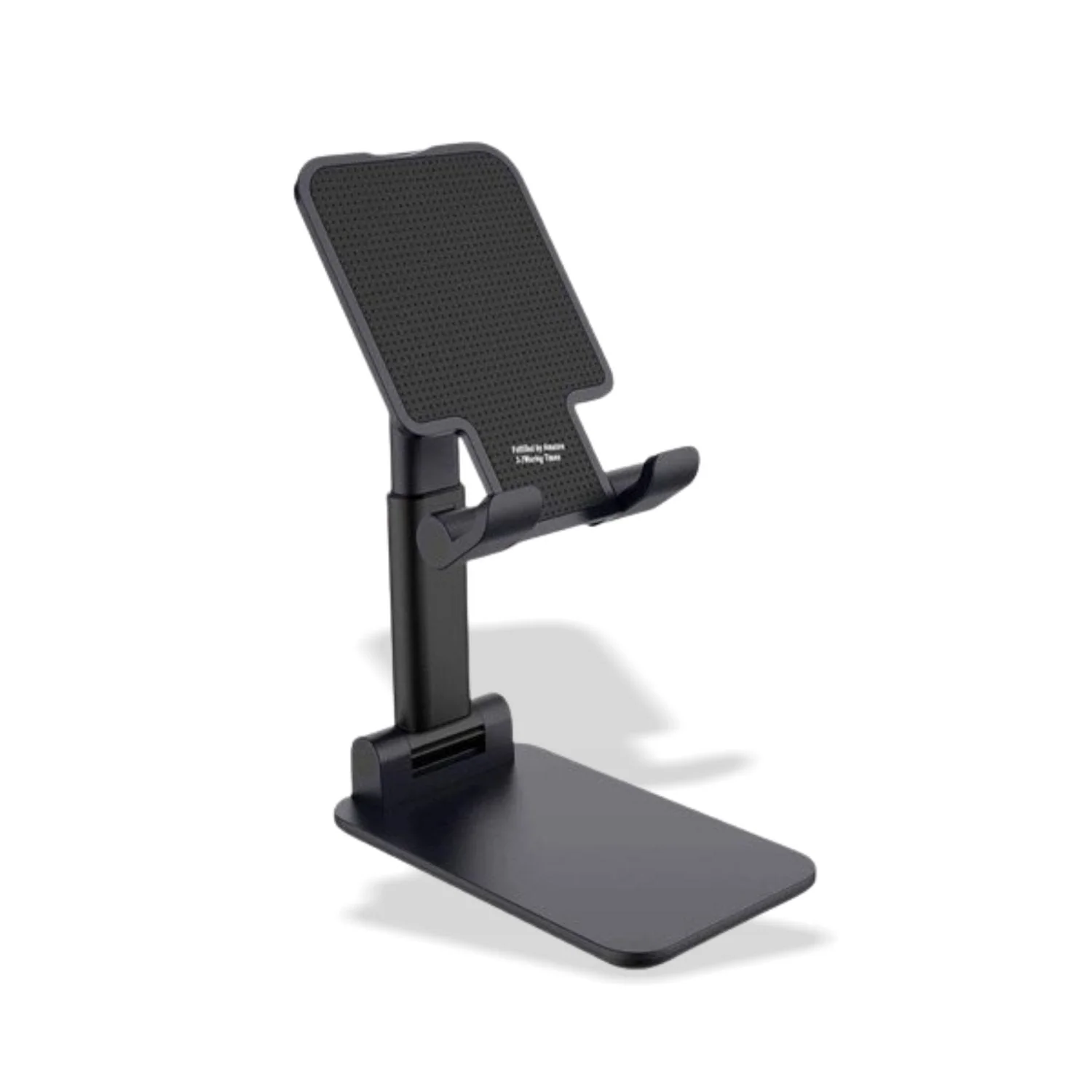 Foldable Mobile Stand with Angle Adjustable Desktop Table Mobile Holder - Image 2