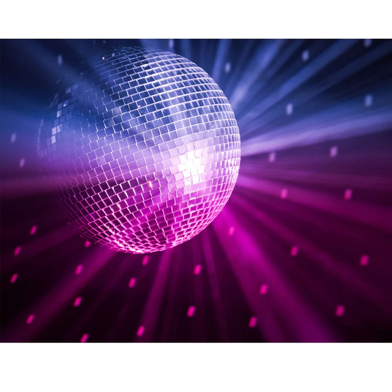 60cm Disco Mirror Ball (Silver) (Pack of 1) - Image 3