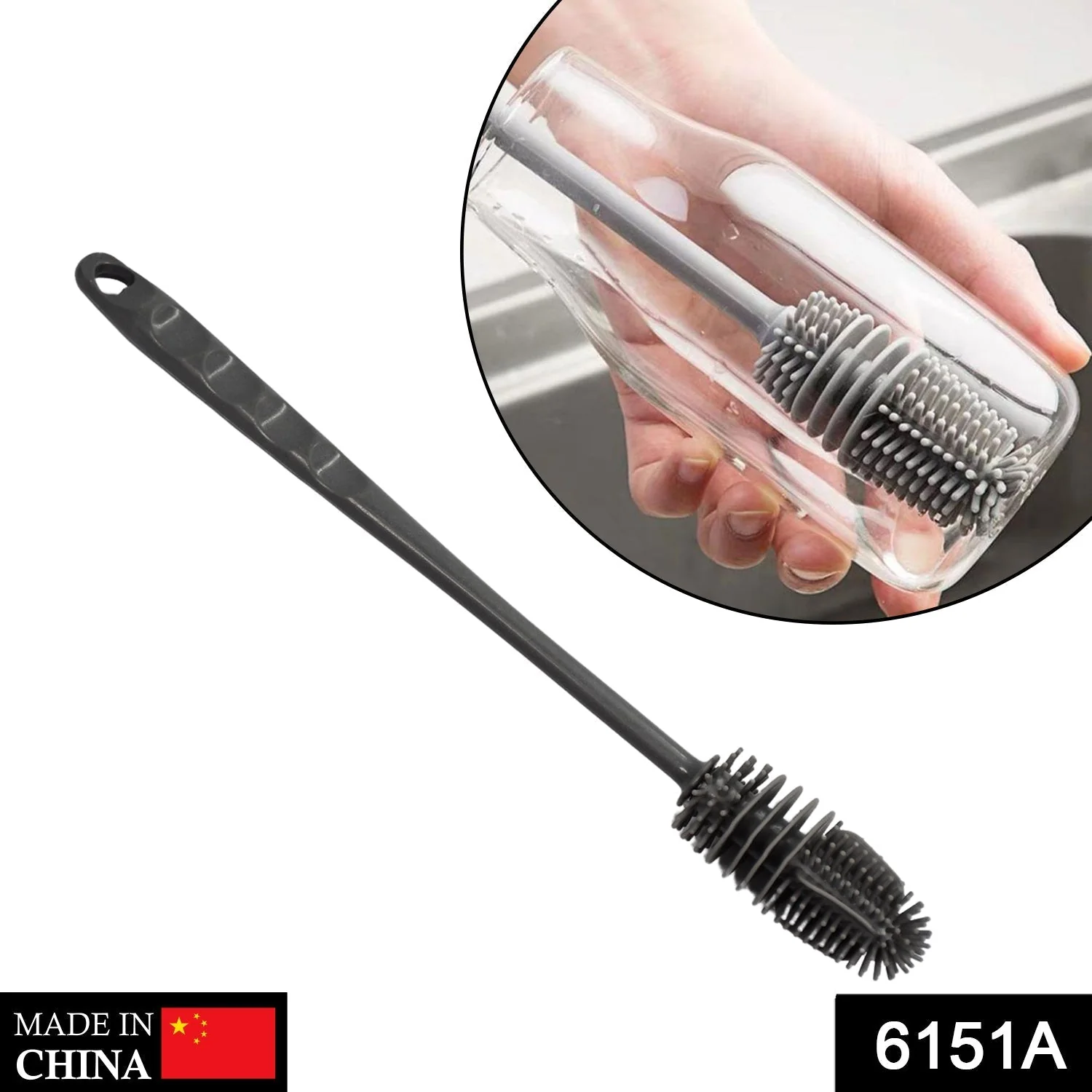 A Bottle Cleaning Brush usual fully types of household room for cooking food purposes for cleansing - Image 3