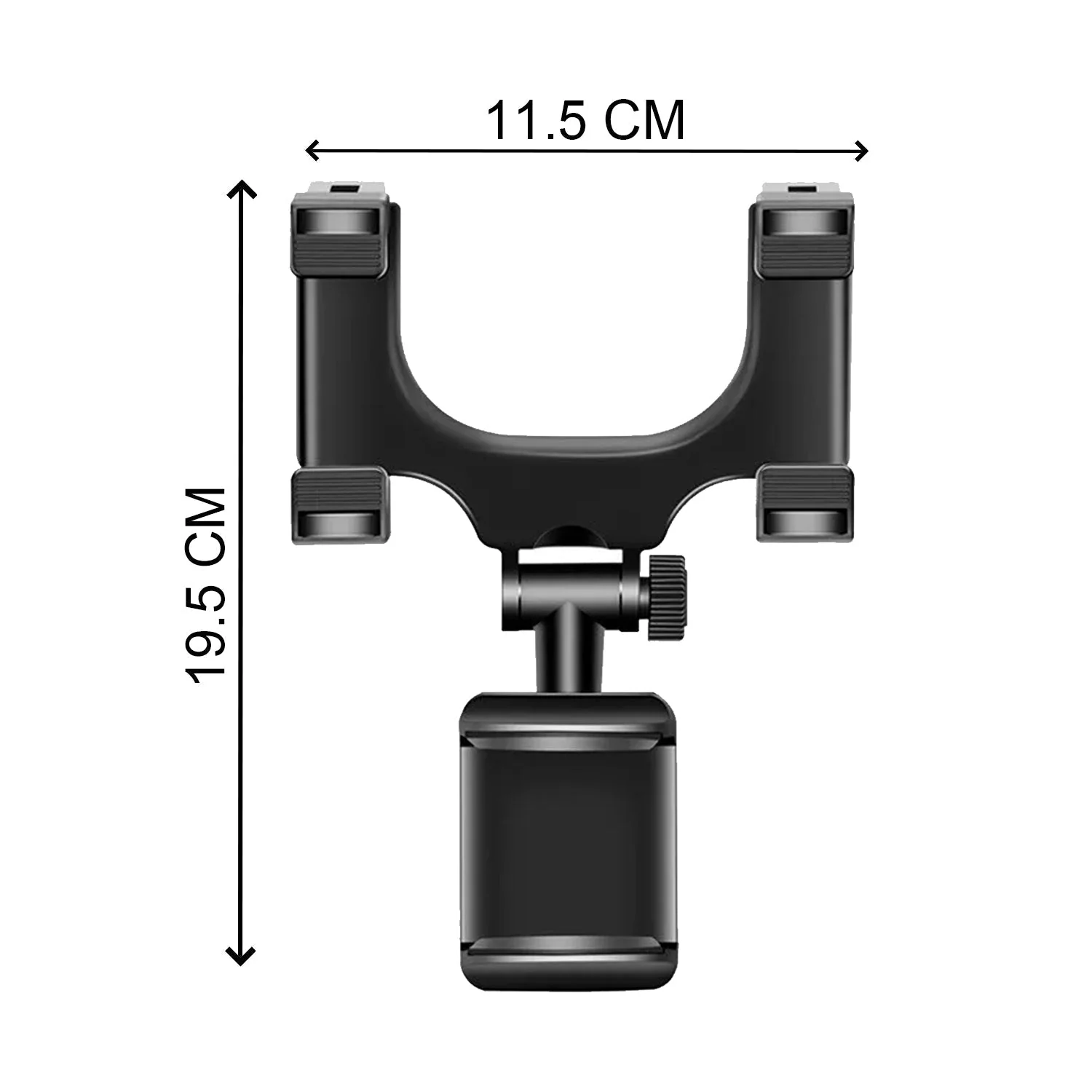 Rear View Mobile Holder Universal Vehicle Rear View Mirror Mobile phone Mount Stand - Image 5