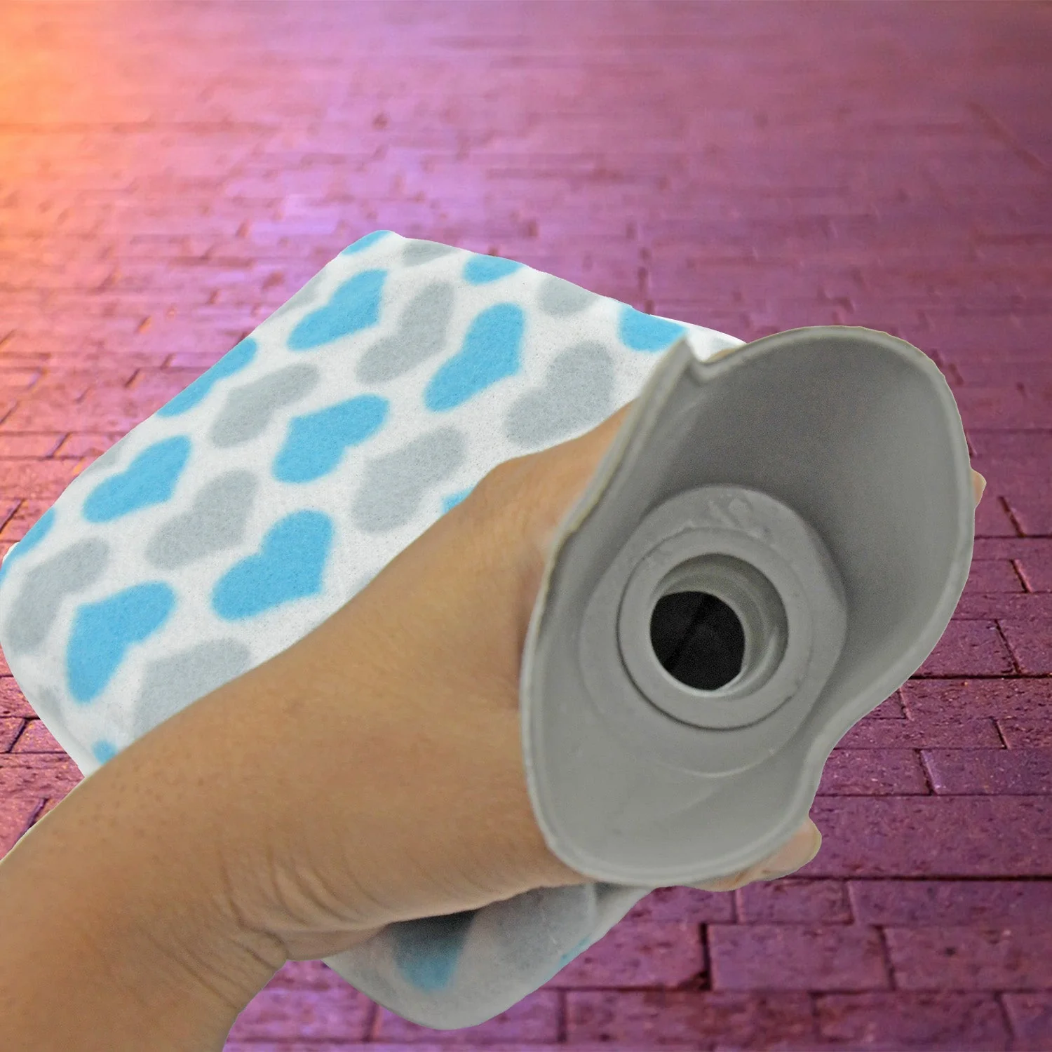 6378 Hot Water Bag With Cover For Pain Relief, Neck, Shoulder Pain and Hand, Feet Warmer, Menstrual Cramps, Hot and Cold Therapy Leak Proof Pad (1 Pc) - Image 6