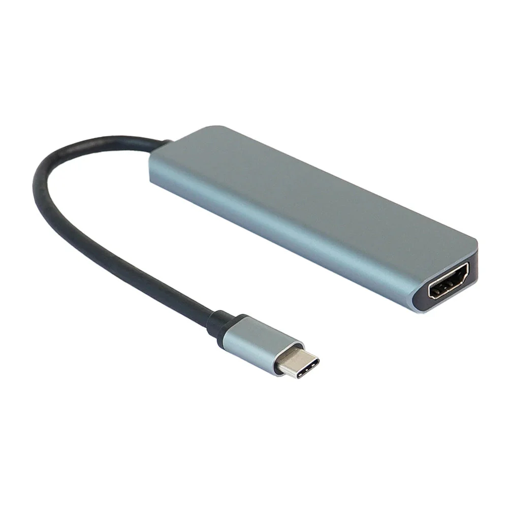 7 in 1 Metal Dock Hub WITH HDMI & SD Card Reader - Military Grade - Image 10