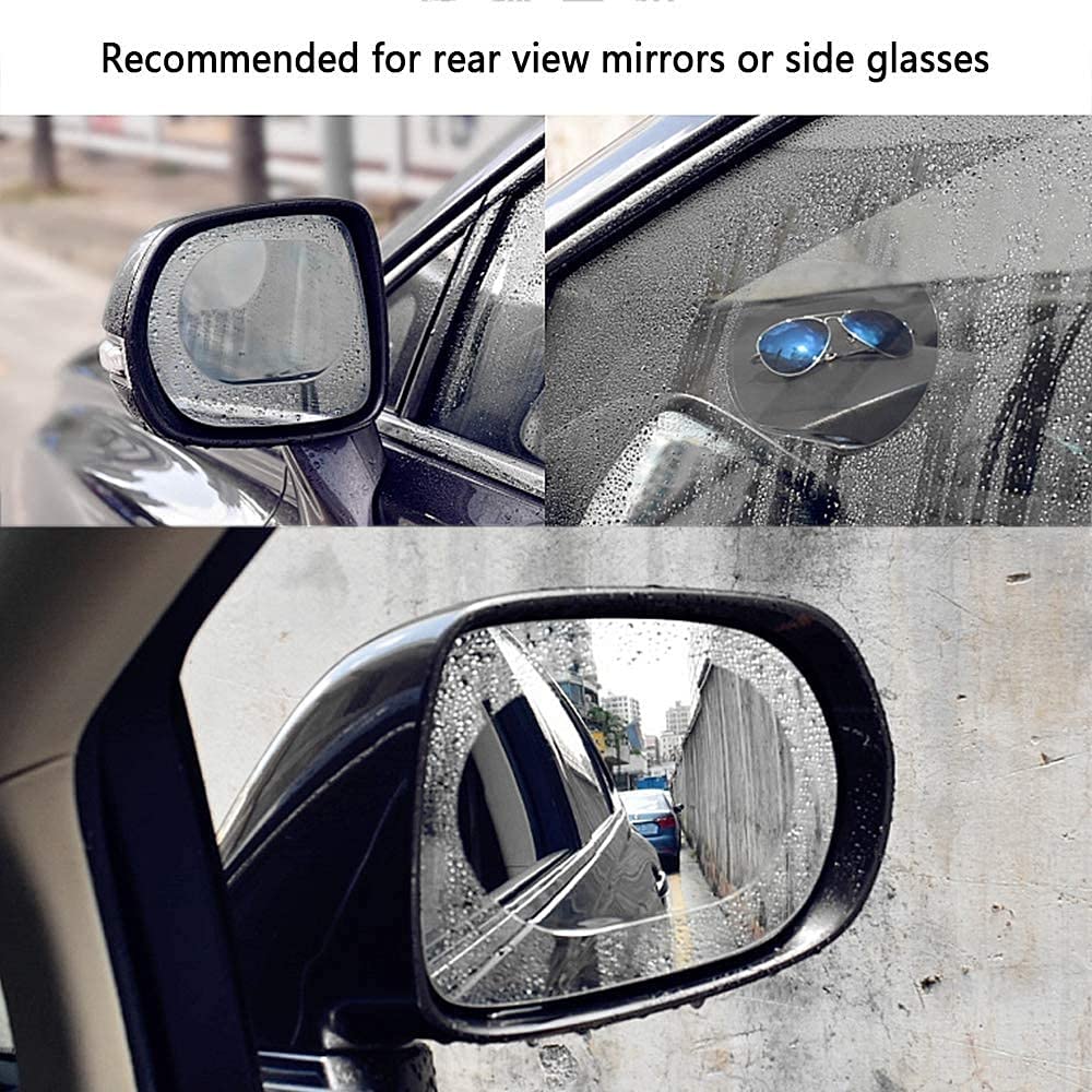 Anti Fog Anti Scratch Interior Rearview Car Mirror Film Waterproof HD Clear Protective Sticker Film for Safe Driving, Car Mirrors, Side Windows - Image 4