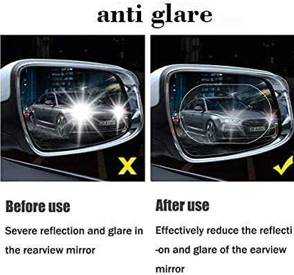 Anti Fog Anti Scratch Interior Rearview Car Mirror Film Waterproof HD Clear Protective Sticker Film for Safe Driving, Car Mirrors, Side Windows - Image 5