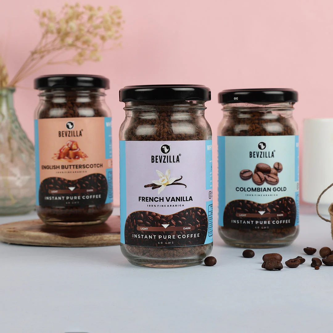75GM X 3 Flavoured Coffee Jars Combo - Image 2