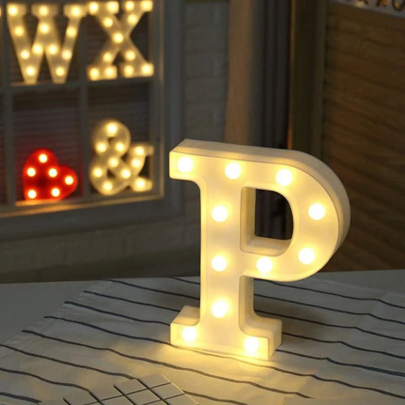 8.9 Inch Marquee Led Alphabet(P) Letter Led Lights (Pack of 1) - Image 3