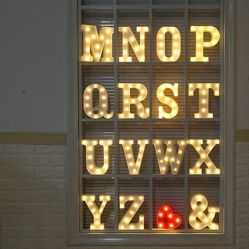 8.9 Inch Marquee Led Alphabet(W) Letter Led Lights (Pack of 1) - Image 4