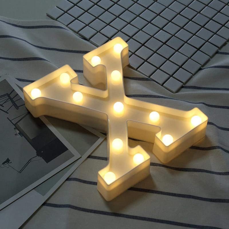 8.9 Inch Marquee Led Alphabet(X) Letter Led Lights (Pack of 1) - Image 3