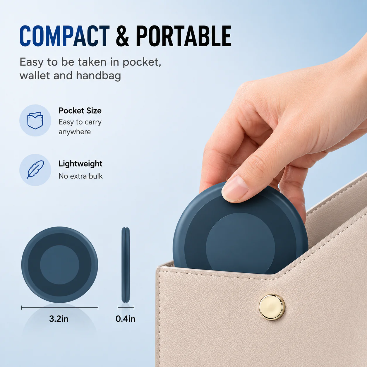 All in One 22.5W Multi-Purpose Fast Charging Data Cable Kit | Multifunctional Conversion Head | Portable Multi-Type Charging Connector - USB, TypeC & Lightning | Sim Storage with Sim Ejecting Pin | Mobile Stand | Blue & Black - Image 4