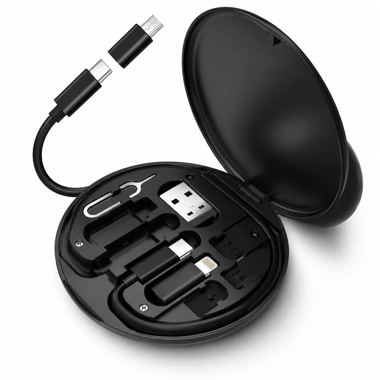 8-in-1 Fast Charging Cable Kit -USB-C, Lightning & Micro USB - Image 8