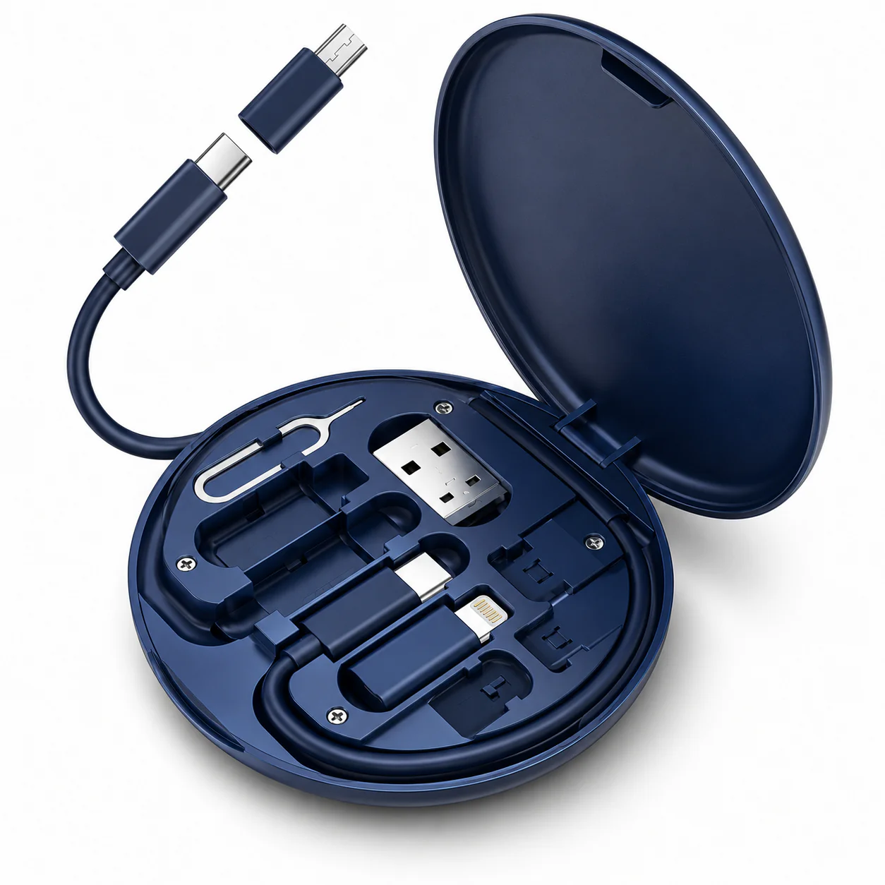 8-in-1 Fast Charging Cable Kit -USB-C, Lightning & Micro USB - Image 9