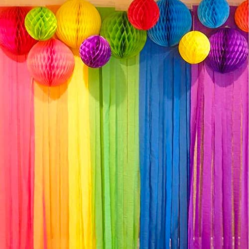 9 Meter Dark Blue Crepe Paper Streamers (Pack of 6) - Image 6