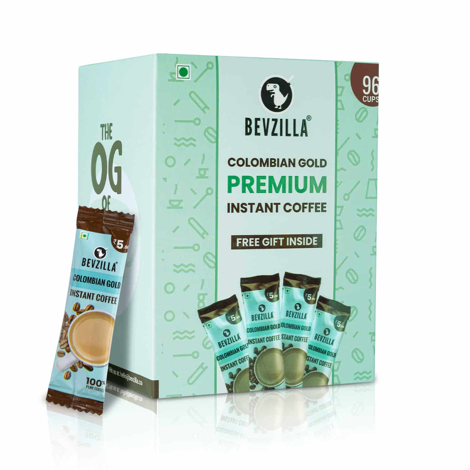 96 Classic Instant Coffee Sachets Box - Image 6