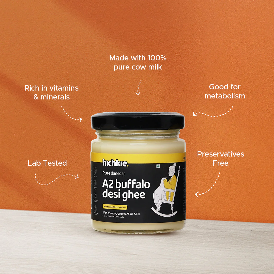 A2 Buffalo Ghee 100 ml | Bilona Method | Curd-Churned | Lab Tested. - Image 2