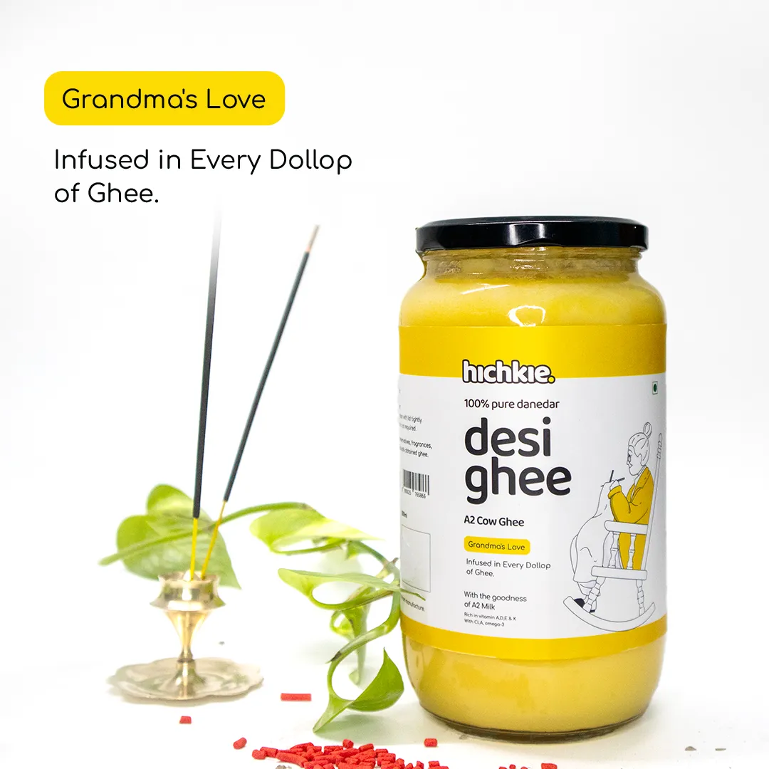 A2 Cow Ghee 2x1000 ml | Pack Of 2 | Bilona Method | Curd-Churned | Lab Tested - Image 5