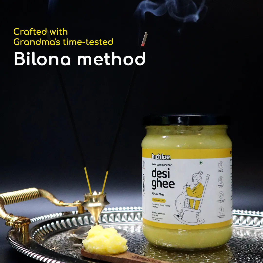 A2 Cow Ghee 500 ml | Pack of 2 | Bilona Method | Curd-Churned | Lab Tested. - Image 3