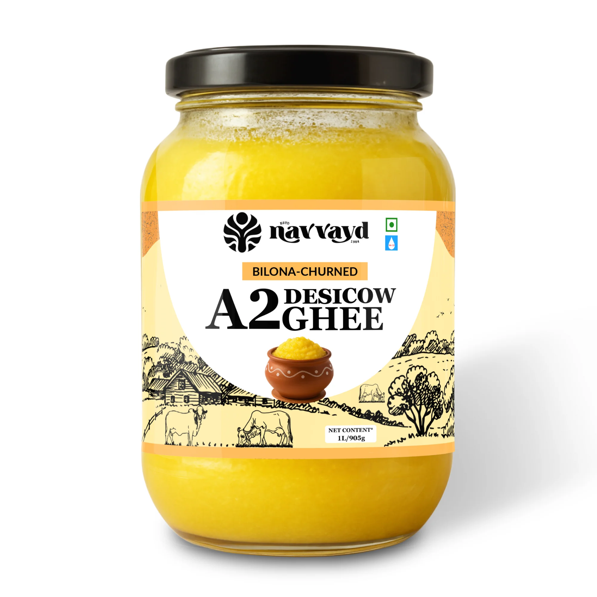 A2 Desi Cow Ghee - Bilona Churned - Image 17