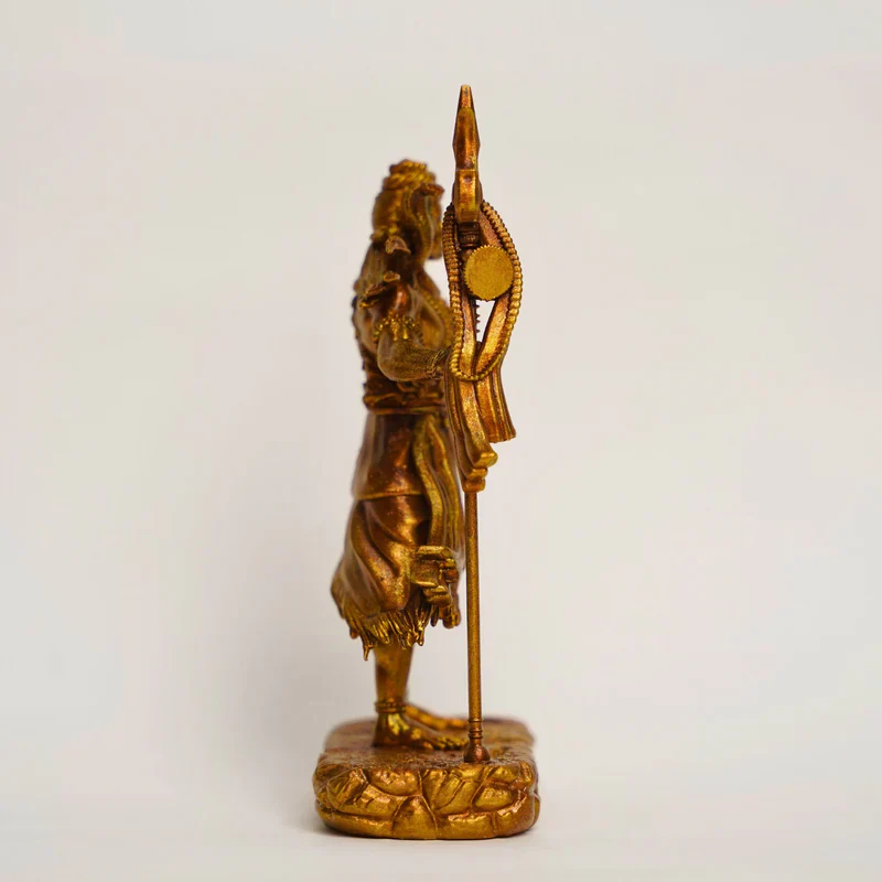 Aadhyatmik Shiv Ji Standing Idol (Free Rudraksha Mala) - Image 10
