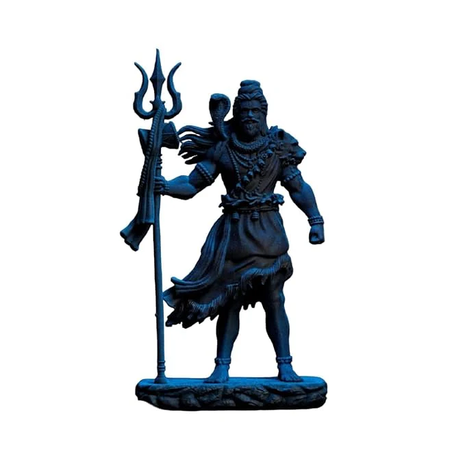 Aadhyatmik Shiv Ji Standing Idol (Free Rudraksha Mala) - Image 6