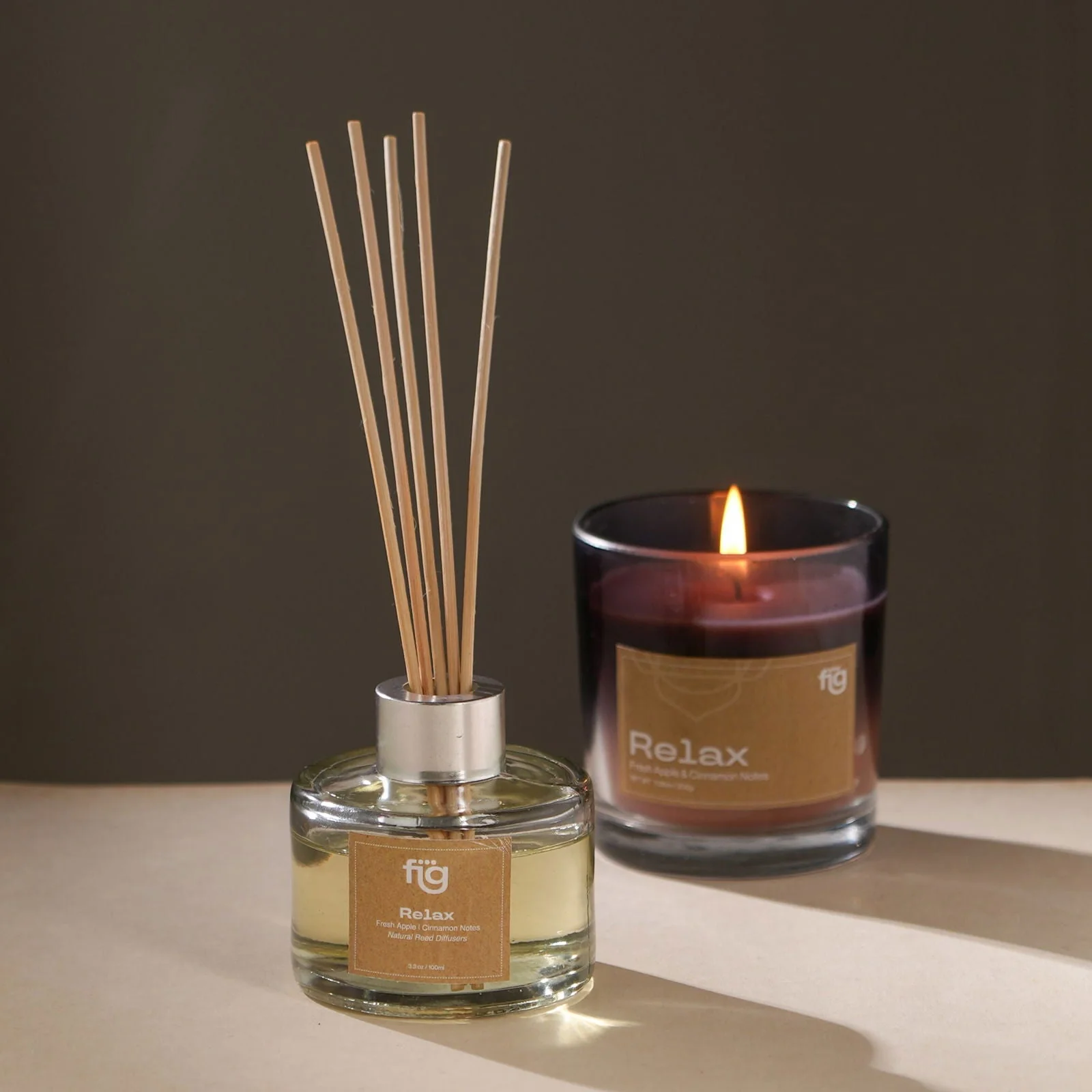 Abc Relax Apple And Cinamon Reed Diffusor - Ifra Standard Perfumes Scented Candle