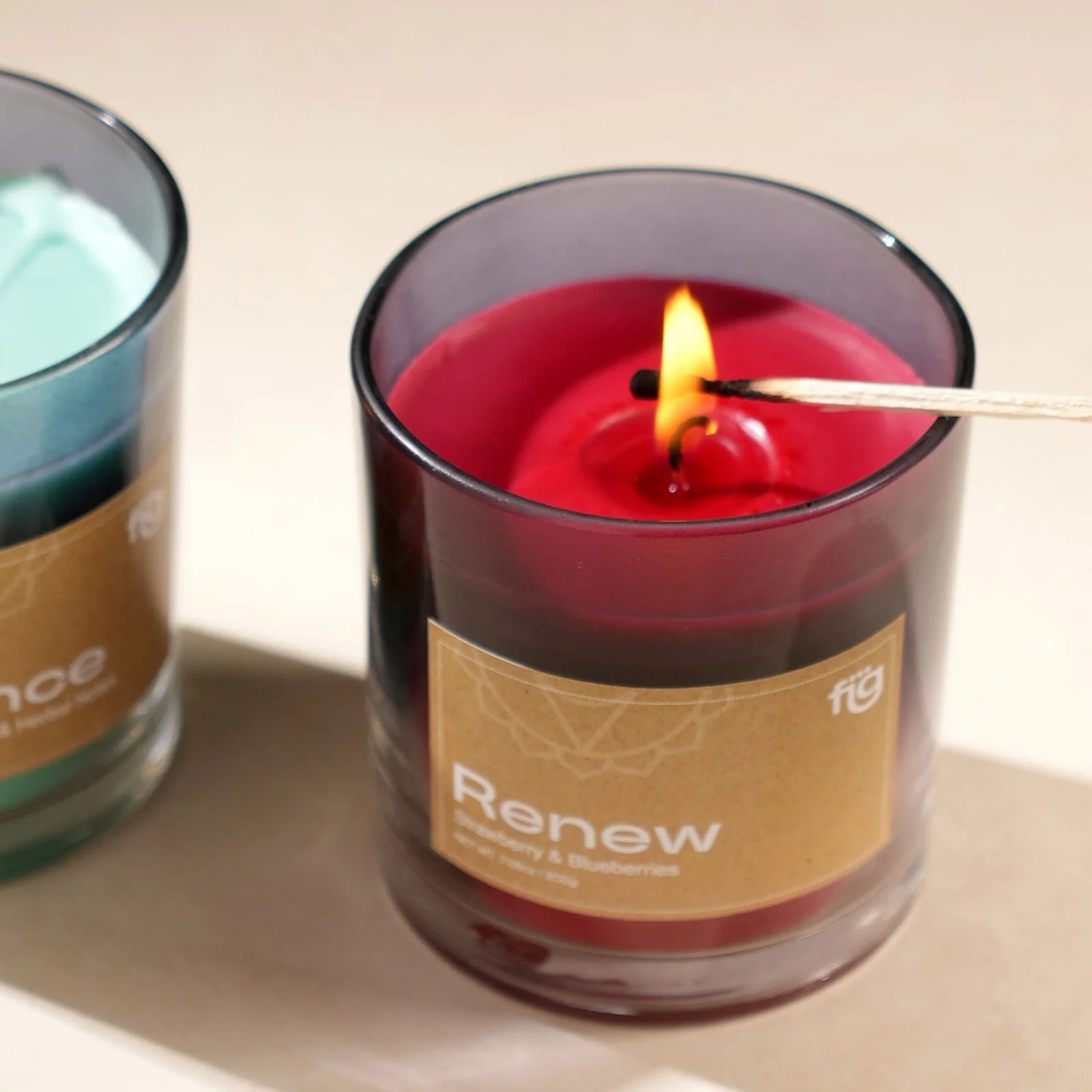 Abc Renew Berries Vegan Scented - Palm Wax Scented Candle (Copy) - Image 5