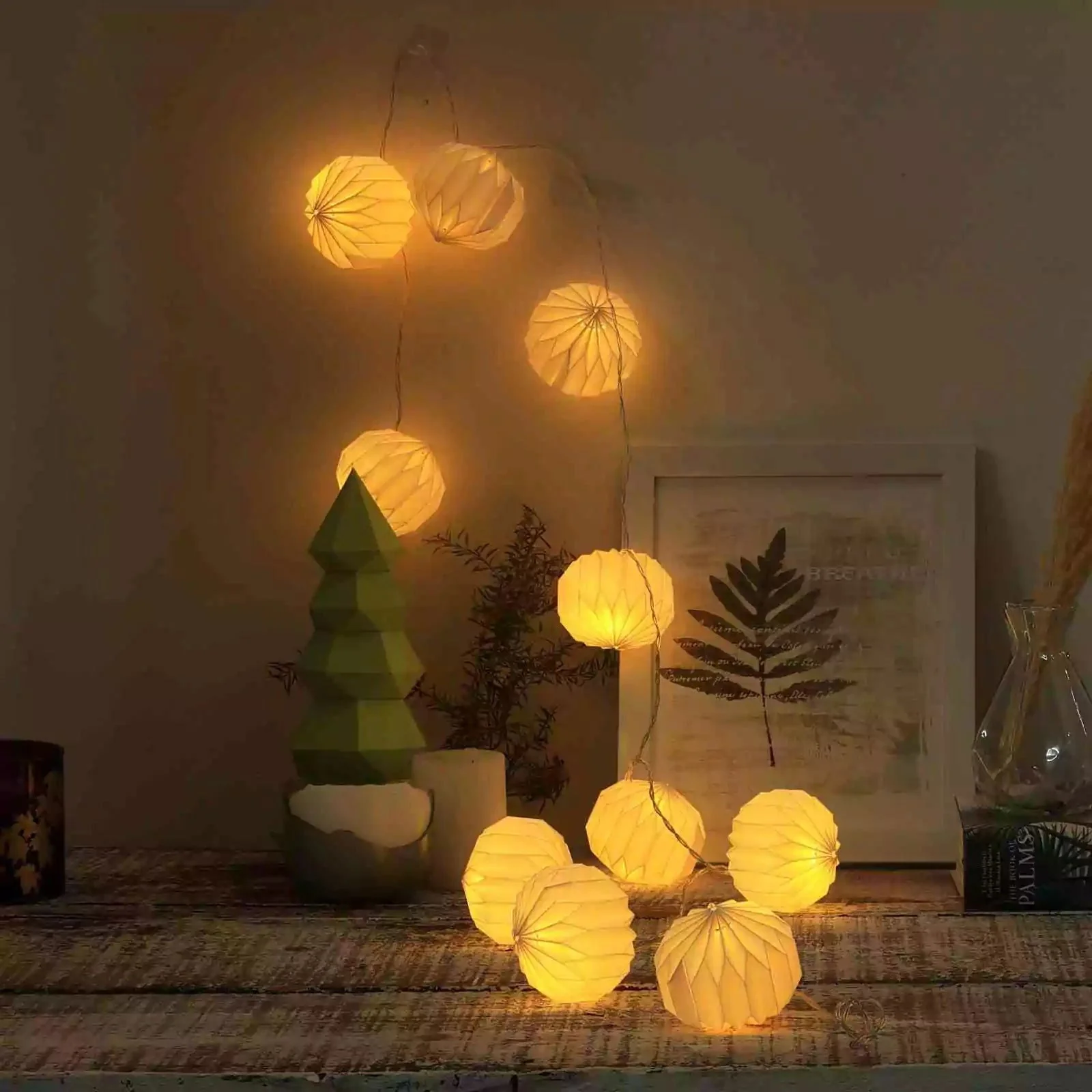 Abc Tabla String Light, 10 Ornaments, 350Cm Length