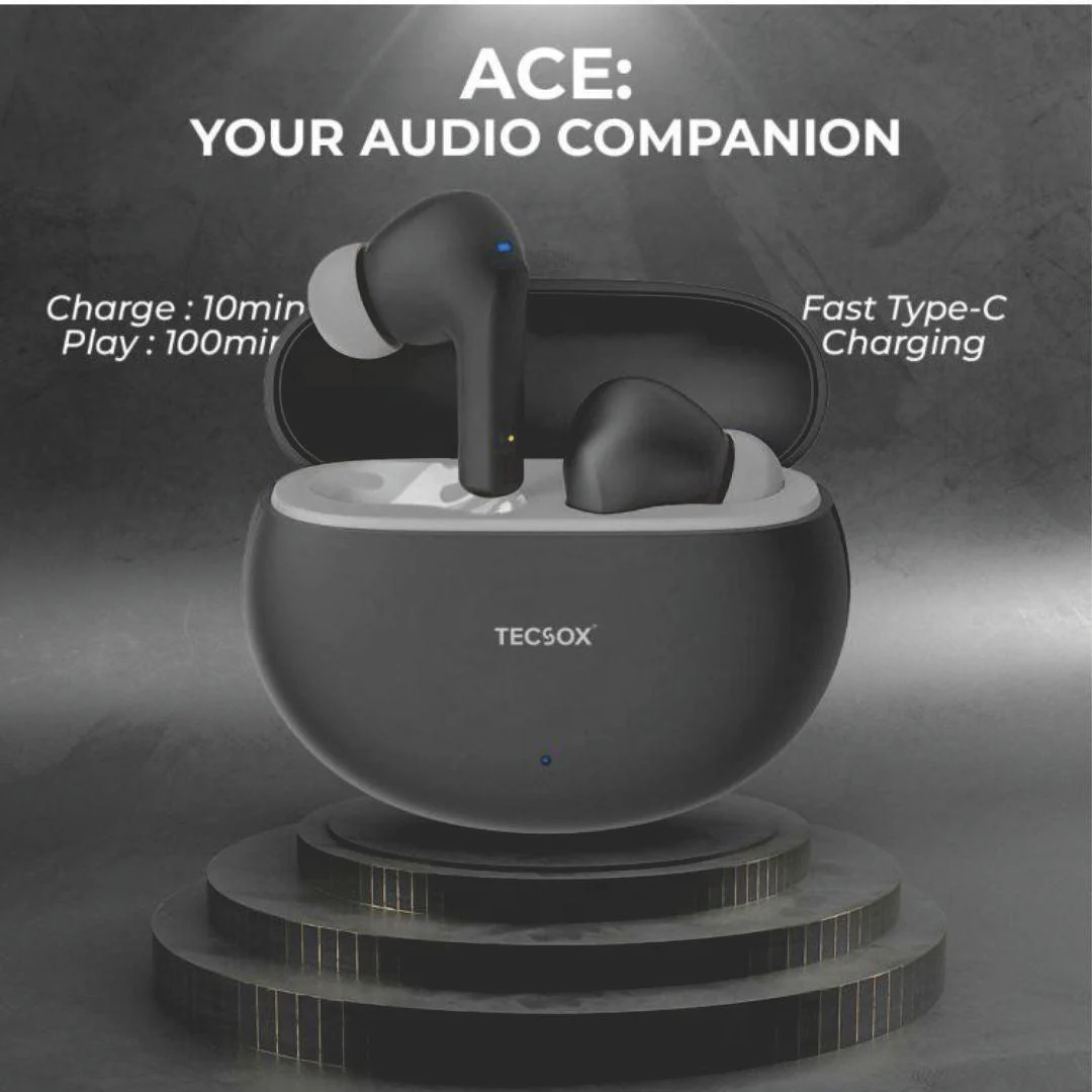 ACE Wireless Earbuds | Balanced Sound with 20 Hr Playtime - Image 6