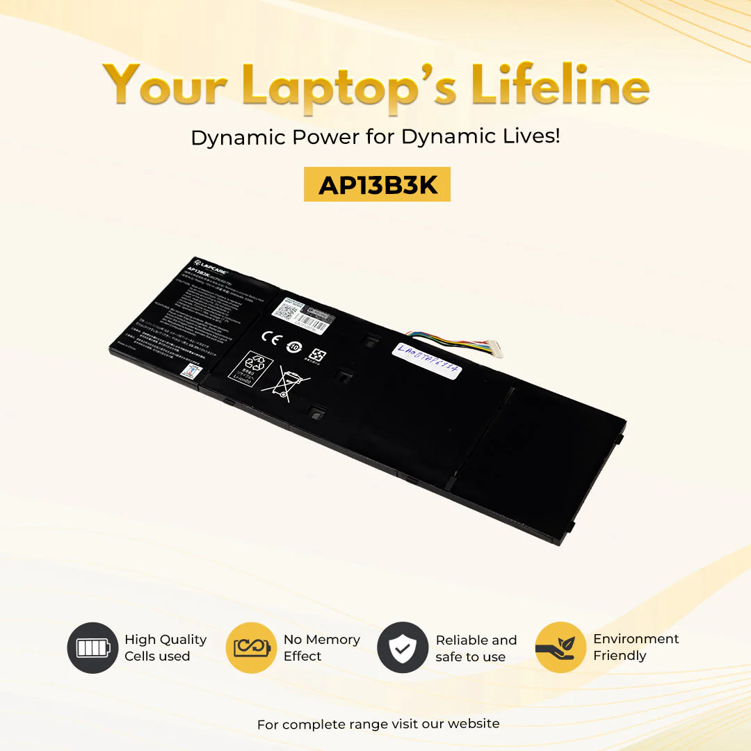 Acer AP13B3K Battery - Image 2