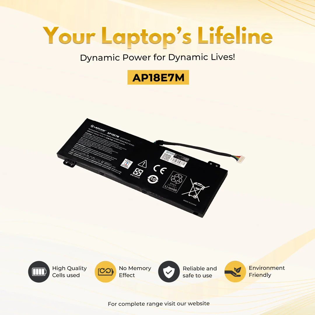 Acer AP18E7M Battery - Image 2