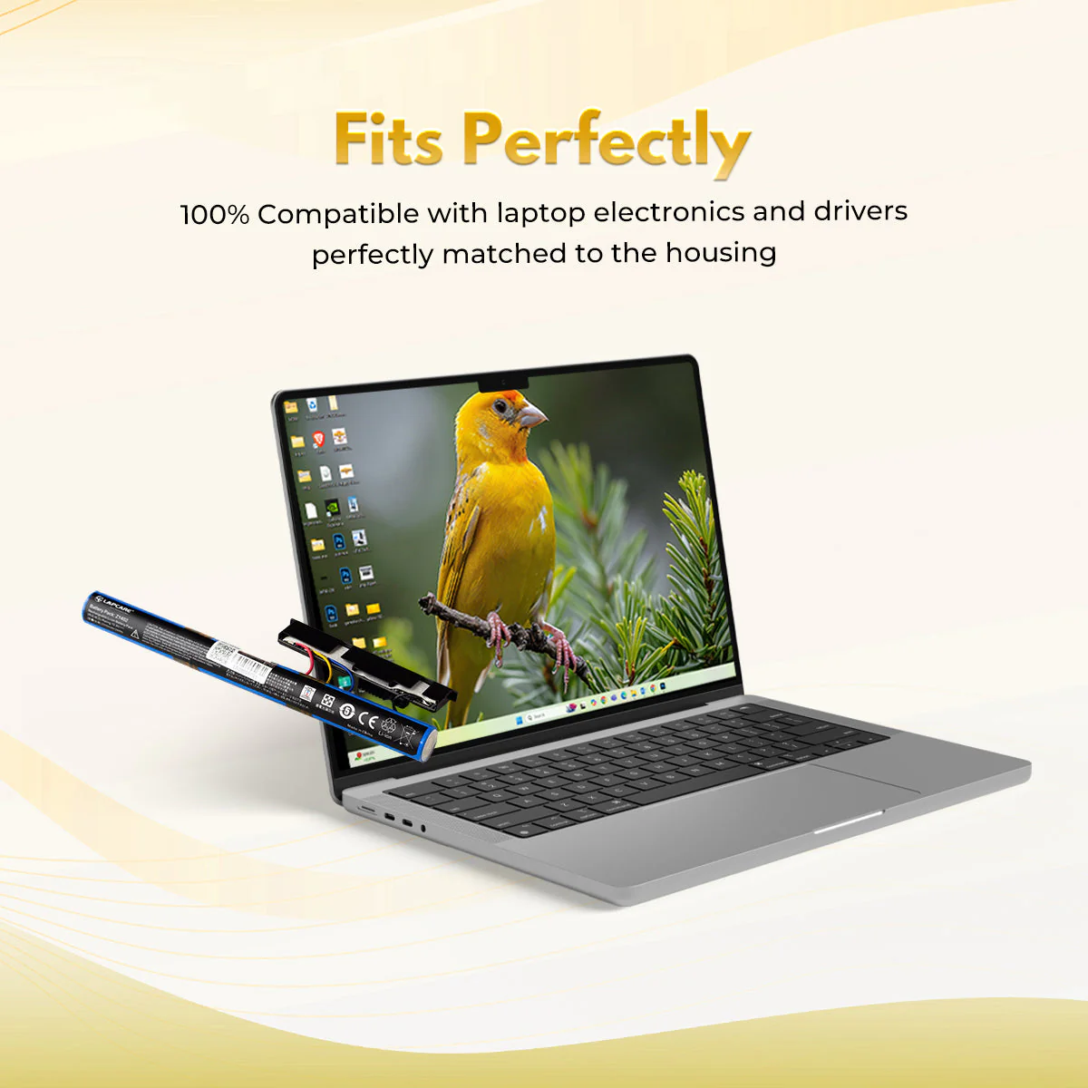 Acer Z1401 Battery - Image 3