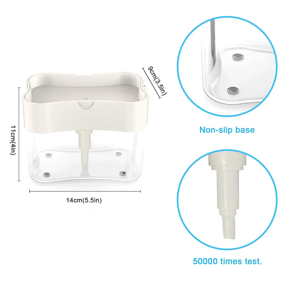 Activ Life™ - Liquid Soap Dispenser Pump (with Free Sponge) - Image 6