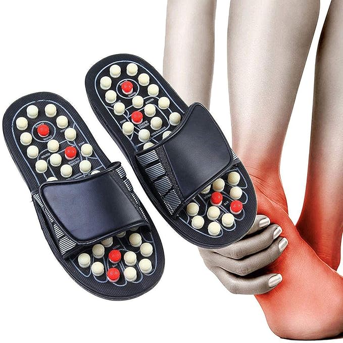 Acupressure Yoga Slippers | Yoga Paduka | Full Body Blood Circulation & Foot Massage - Image 2