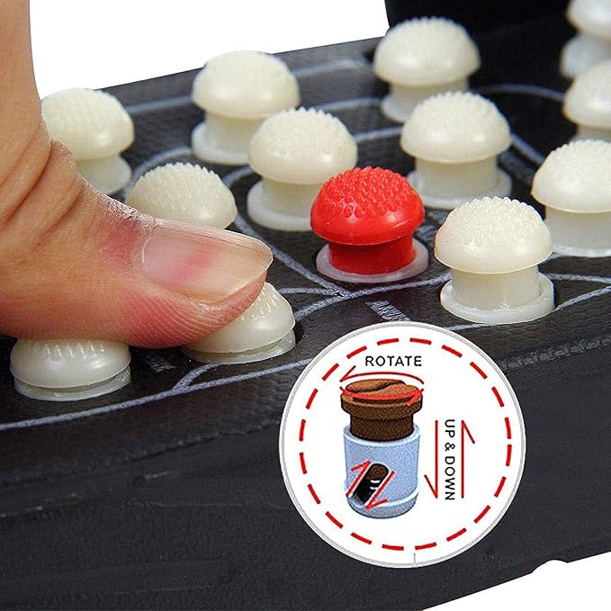 Acupressure Yoga Slippers | Yoga Paduka | Full Body Blood Circulation & Foot Massage - Image 3