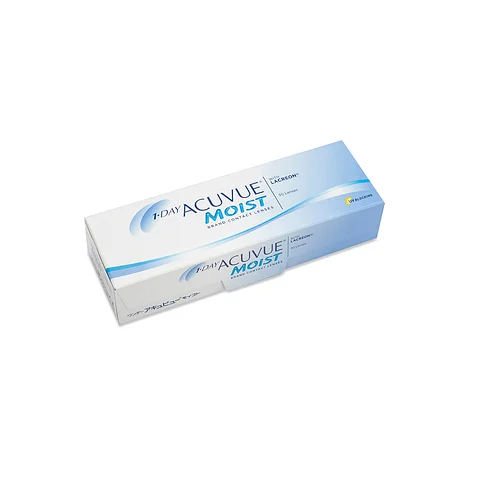 Acuvue 1 Day MOIST Daily Disposable Contact Lenses 30 lens box - Image 4