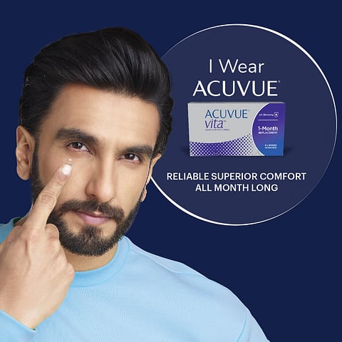 Acuvue Vita Monthly Disposable Contact Lenses 6 lens Box - Image 4
