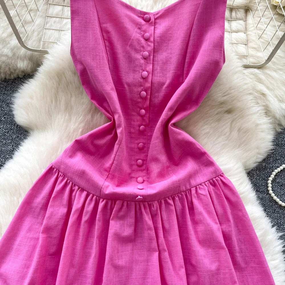 Addison Balloon Hem Dress - Image 9